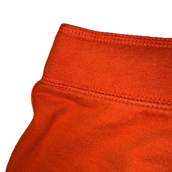 SO Wear It Declare It Orange Flare Sweatpants Small Y2K Drawstring Cotton Blend - Picture 6 of 14